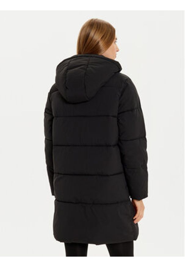 Guess Jeans Kurtka zimowa W4BL24 WGII2 Czarny Regular Fit. Kolor: czarny. Materiał: syntetyk. Sezon: zima