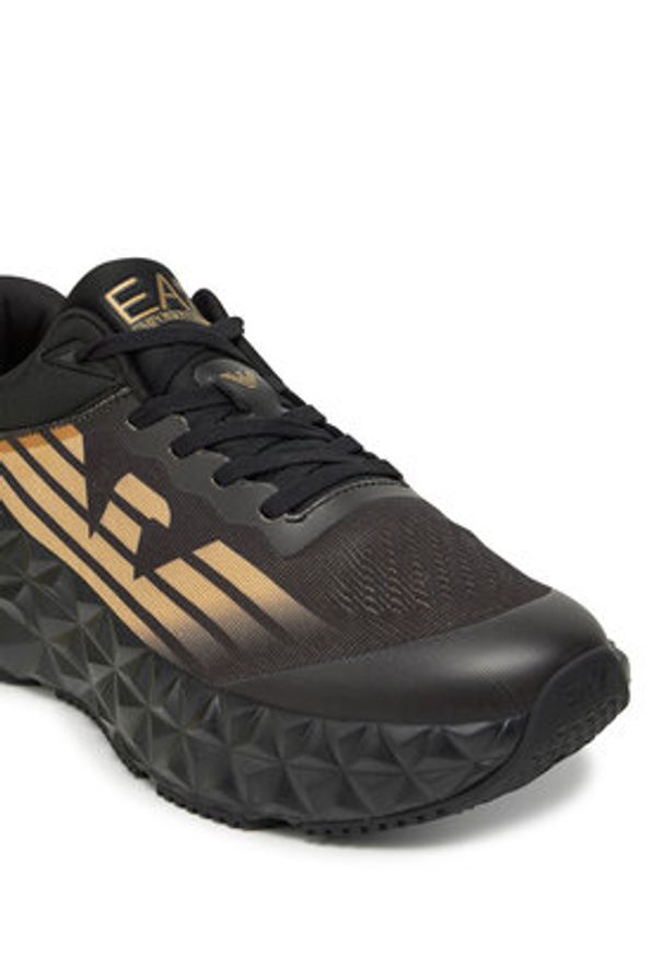 EA7 Emporio Armani Sneakersy X8X239 XK432 U106 Czarny. Kolor: czarny. Materiał: materiał