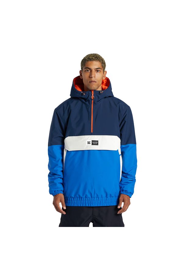 DC Shoes - Kurtka snowboardowa męska DC Nexus Reversible Anorak. Kolor: niebieski. Sport: snowboard