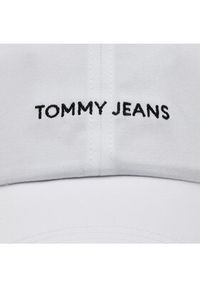 TOMMY HILFIGER - Tommy Hilfiger Czapka z daszkiem Linear Logo AM0AM12024 Biały. Kolor: biały. Materiał: bawełna