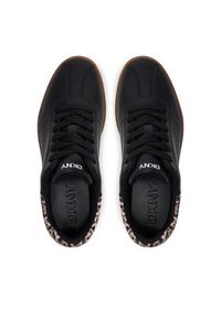 DKNY Sneakersy K1567385 Czarny. Kolor: czarny. Materiał: skóra #4