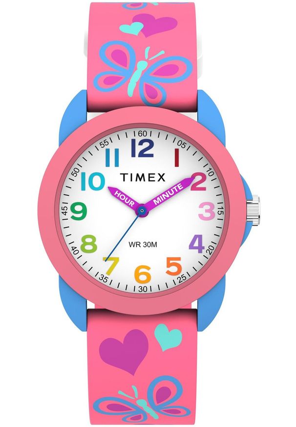 Timex Zegarek Timex TW2Y59700 dziecięcy kolorowy .