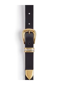 Wrangler - DAMSKI PASEK WRANGLER TRIPLE LOOP BELT BLACK 112344038 #2