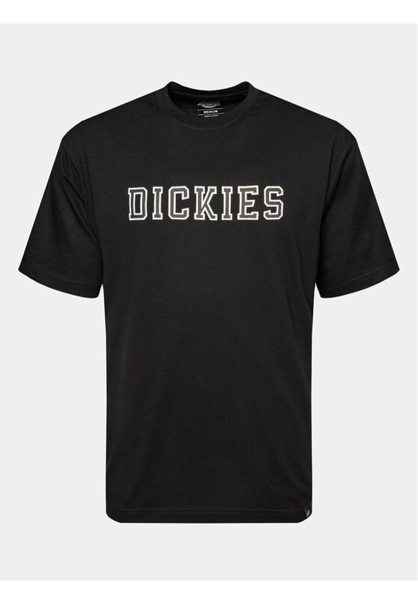 Dickies T-Shirt Melvern DK0A4YK6 Czarny Regular Fit. Kolor: czarny. Materiał: bawełna