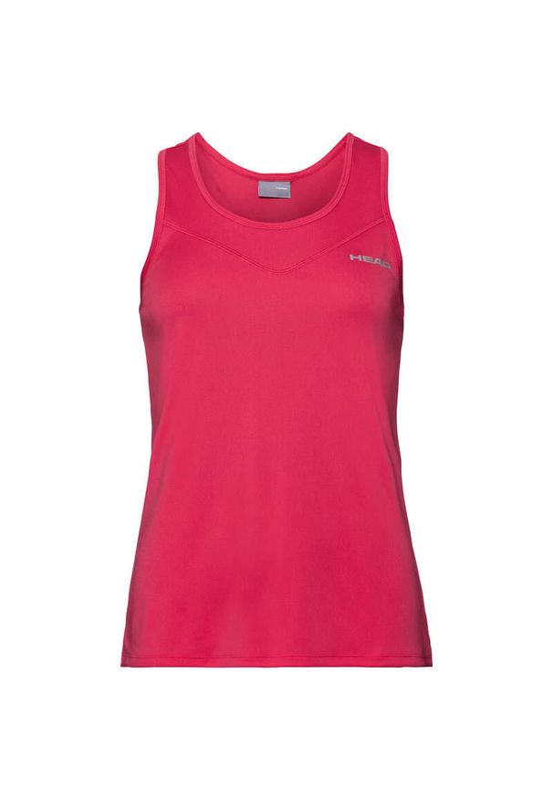 Koszulka tenisowa dziewczęca Head easy court Tank Top. Kolor: różowy. Sport: tenis