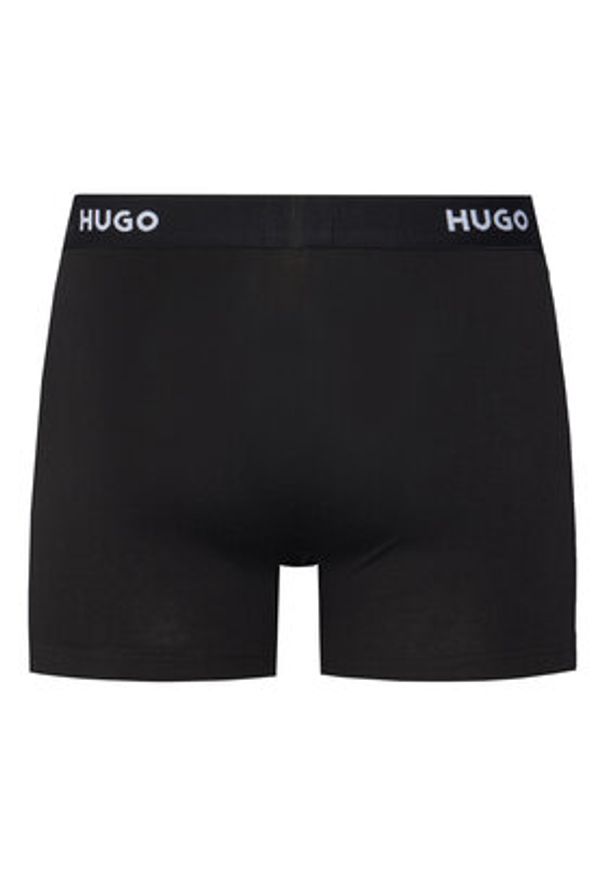 Hugo - HUGO Komplet bokserek Triplet 50532613 Czarny. Kolor: czarny. Materiał: bawełna
