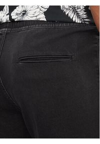 Jack & Jones - Jack&Jones Szorty jeansowe Chris 12249165 Czarny Relaxed Fit. Kolor: czarny. Materiał: bawełna #9