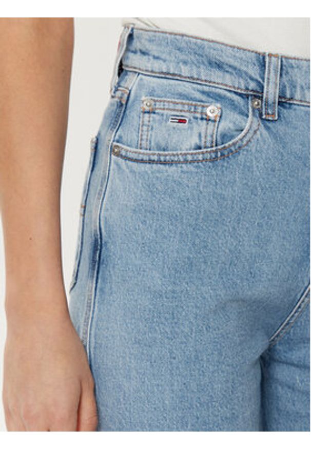 Tommy Jeans Jeansy Claire DW0DW19558 Niebieski Wide Leg. Kolor: niebieski