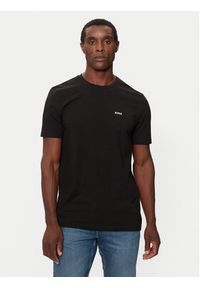 BOSS Komplet t-shirtów 50478019 Czarny Regular Fit. Kolor: czarny. Materiał: bawełna