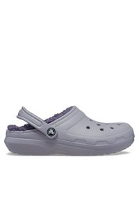 Crocs Klapki Classic Lined Clog 203591 Szary. Kolor: szary