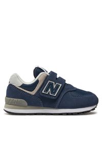 New Balance Sneakersy PV574EVN Granatowy. Kolor: niebieski. Materiał: zamsz, skóra. Model: New Balance 574 #1
