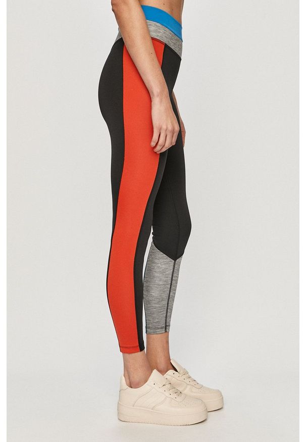 Nike - Legginsy. Materiał: tkanina, dzianina, skóra, włókno. Technologia: Dri-Fit (Nike)