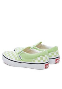 Vans Tenisówki Classic Slip-On VN000D0JE2Y1 Zielony. Zapięcie: bez zapięcia. Kolor: zielony. Materiał: materiał #4