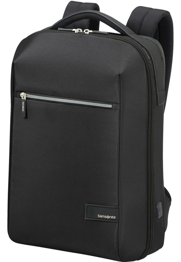 Plecak Samsonite Litepoint 15.6'' czarny. Kolor: czarny. Materiał: tkanina. Styl: biznesowy
