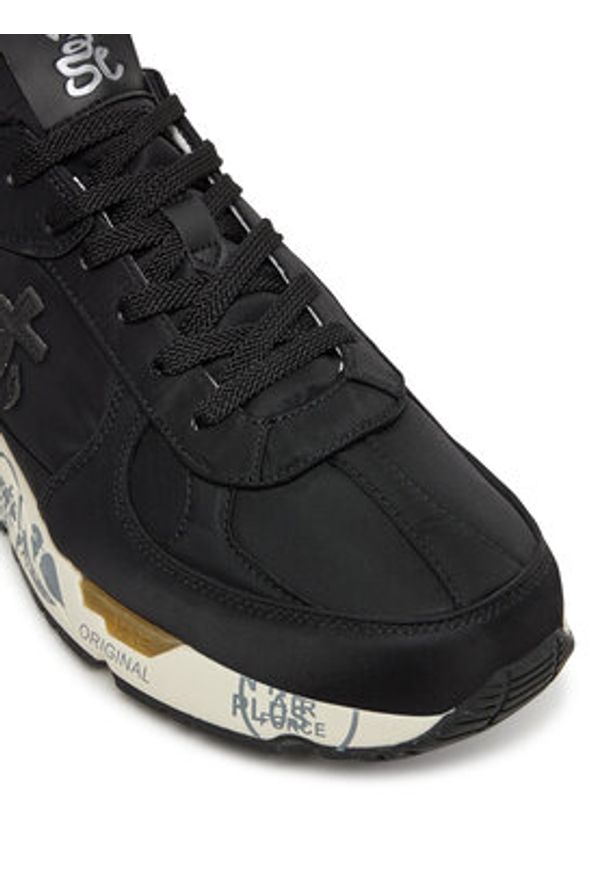 Premiata Sneakersy Mase Var 7087 Czarny. Kolor: czarny. Materiał: materiał