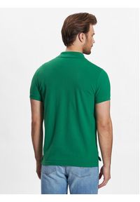 United Colors of Benetton - United Colors Of Benetton Polo 3089J3178 Zielony Slim Fit. Typ kołnierza: polo. Kolor: zielony. Materiał: bawełna