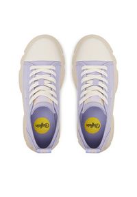 Buffalo Sneakersy 1636324 Fioletowy. Kolor: fioletowy. Materiał: materiał
