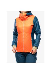 LA SPORTIVA - Kurtka ocieplana damska La Sportiva Alpine Guide Primaloft Hoody. Kolor: pomarańczowy. Technologia: Primaloft