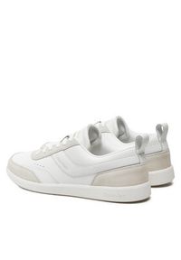 Calvin Klein Sneakersy Low Top Lace Up Lth Mix HM0HM00851 Biały. Kolor: biały. Materiał: skóra #3