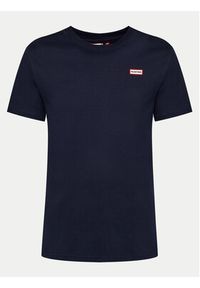 Hunter T-Shirt HARU0006242 Granatowy Regular Fit. Kolor: niebieski. Materiał: bawełna #8