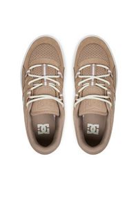 DC Sneakersy Construct ADJS100172-TAN Brązowy. Kolor: brązowy. Materiał: skóra #5