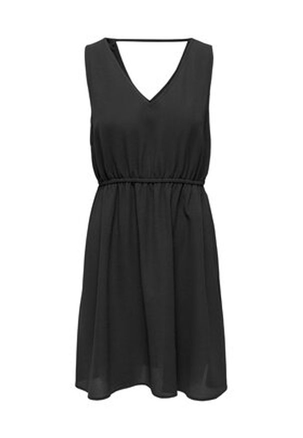 only - ONLY Sukienka koktajlowa Nova 15323196 Czarny Regular Fit. Kolor: czarny. Materiał: wiskoza. Styl: wizytowy