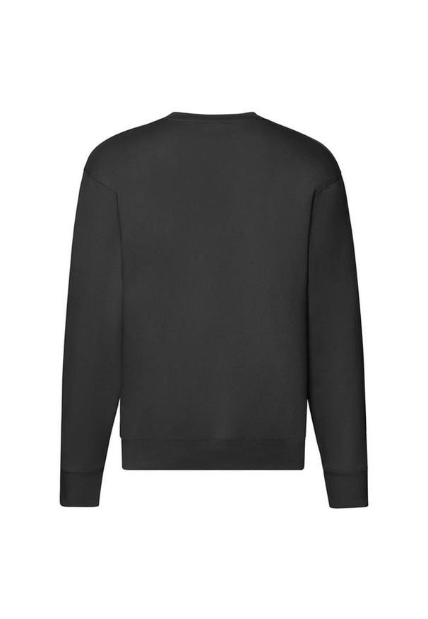 FRUIT OF THE LOOM - Męska Bluza Rozpinana Premium. Kolor: czarny