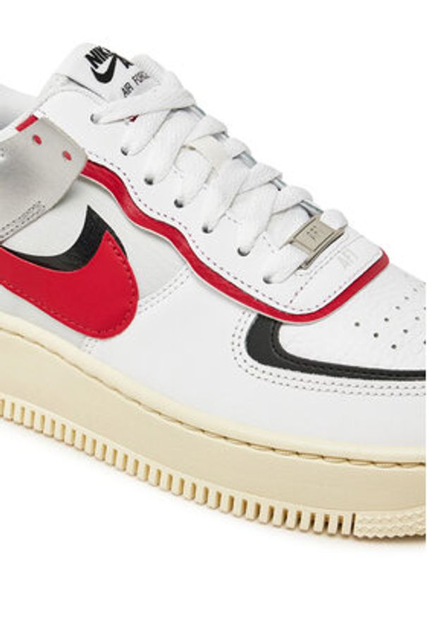 Nike Sneakersy W AF1 Shadow FN6335 100 Biały. Kolor: biały. Materiał: skóra