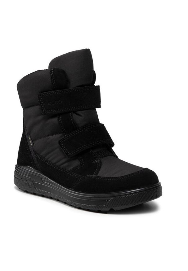 ecco - ECCO Śniegowce Urban Snowboarder 72235351052 Czarny. Kolor: czarny. Materiał: materiał