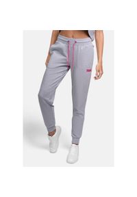 Damskie spodnie dresowe Lonsdale Leinthall. Kolor: różowy. Materiał: dresówka #1