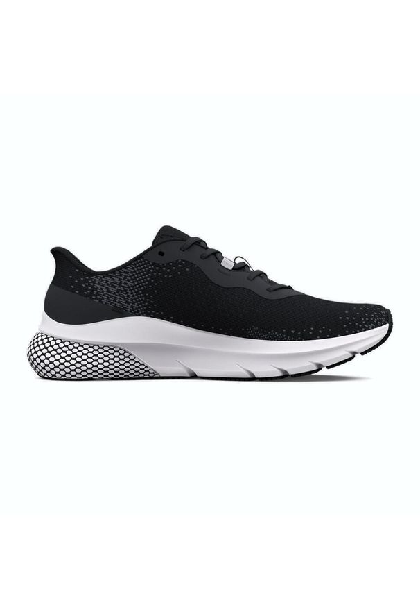 Buty do biegania Under Armour Hovr Turbulence 2. Zapięcie: sznurówki. Kolor: biały, wielokolorowy, czarny. Materiał: materiał, syntetyk, tkanina. Szerokość cholewki: normalna. Sport: turystyka piesza