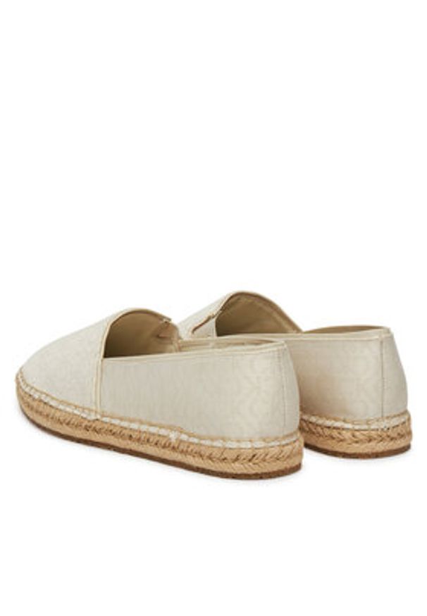 Calvin Klein Espadryle Flat Espadrille - Jacq HW0HW02467 Écru. Materiał: materiał