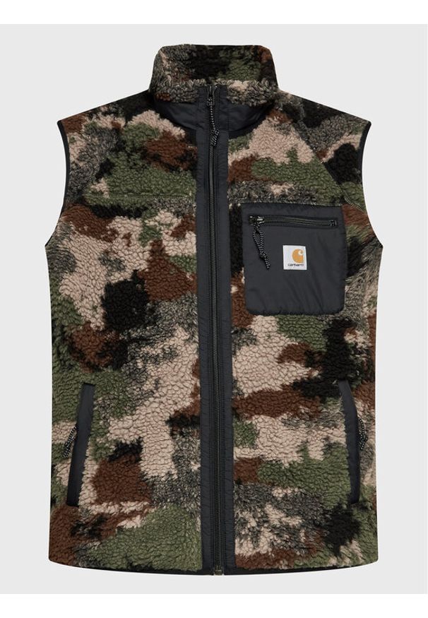Carhartt WIP Kamizelka Prentis Vest Liner I026719 Khaki Regular Fit. Kolor: brązowy. Materiał: syntetyk