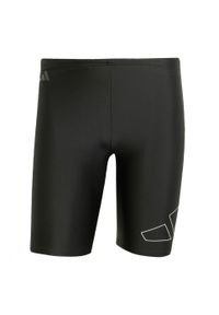 Adidas - Szorty Big Bars Swim. Kolor: wielokolorowy, biały, czarny. Materiał: materiał. Długość: krótkie. Sezon: lato. Sport: pływanie