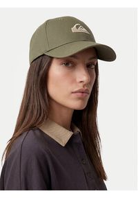 Quiksilver Czapka z daszkiem WB-QS-M3-001-SS26 Khaki. Kolor: brązowy. Materiał: bawełna #4