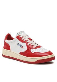AUTRY Sneakersy AULM WB02 Czerwony. Kolor: czerwony. Materiał: skóra #5