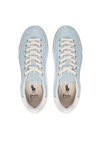 Polo Ralph Lauren Sneakersy 804P18219003 Niebieski jasny. Kolor: niebieski. Materiał: zamsz, skóra #5