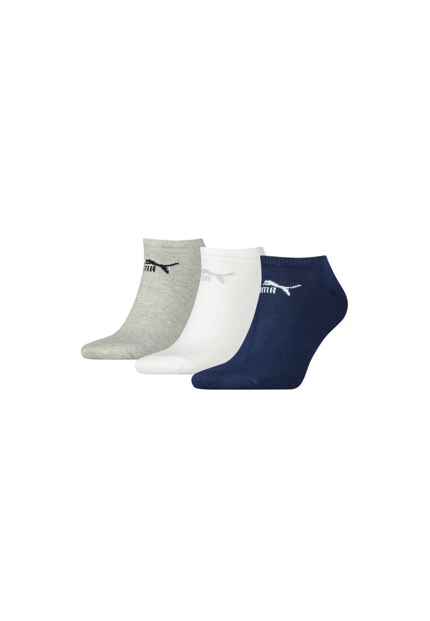 Puma Skarpety Sneaker-V 3-Pack. Kolor: wielokolorowy, niebieski, szary