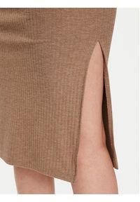 only - ONLY Spódnica ołówkowa Emma 15233600 Brązowy Slim Fit. Kolor: brązowy. Materiał: syntetyk #6