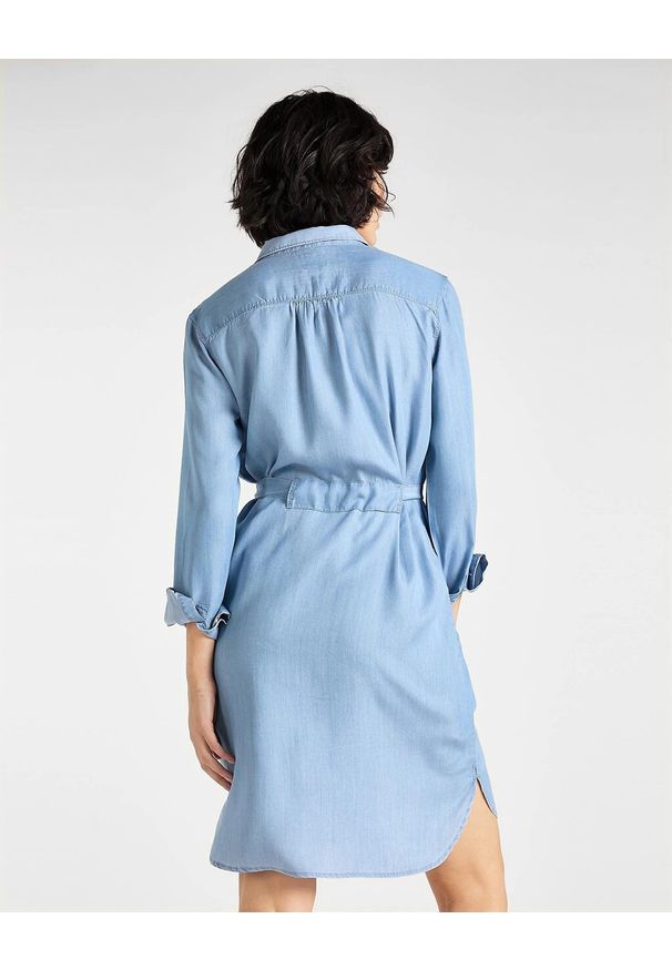 Lee - LEE ESSENTIAL DRESS DAMSKA SUKIENKA SUMMER BLUE L50EIINJ 112111309