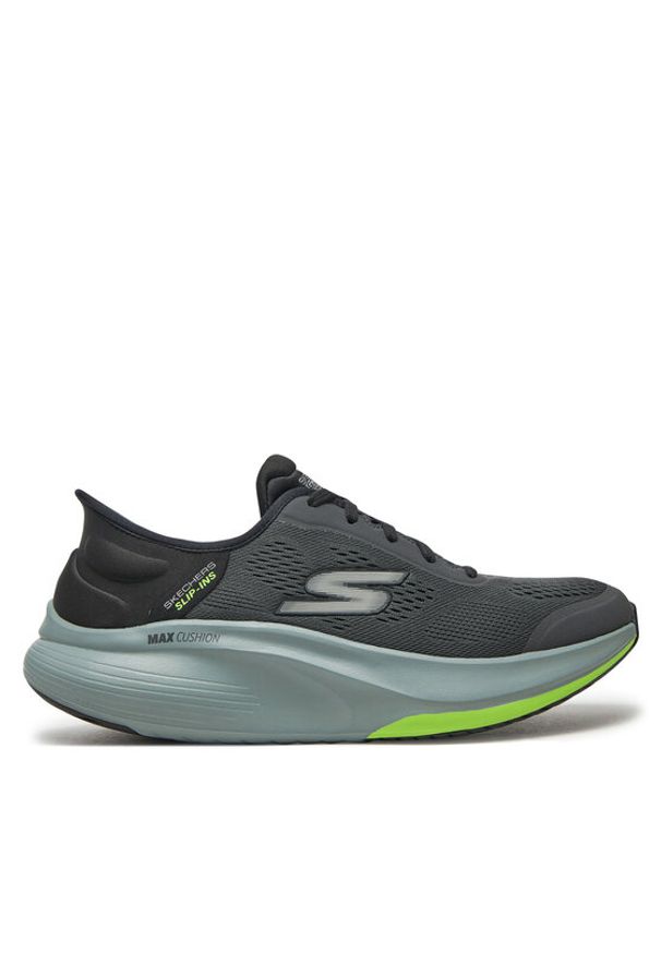 skechers - Skechers Sneakersy Slip-ins: GO WALK Max Walker 216584/CCBK Czarny. Kolor: czarny. Materiał: materiał