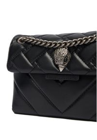 Kurt Geiger Torebka Mini Kensington 1470800109 Czarny. Kolor: czarny. Materiał: skórzane