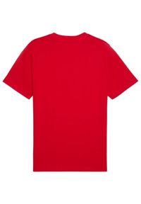 Puma - T-shirt Męski Logo ESS No.1. Kolor: czerwony. Sport: turystyka piesza