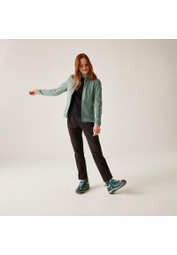 Regatta - Polar damski rozsuwany Elzie. Kolor: zielony. Materiał: polar #2