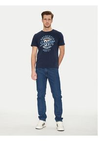 Blend T-Shirt 20717758 Granatowy Regular Fit. Kolor: niebieski. Materiał: bawełna #3