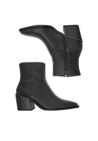 DeeZee Botki W4LH150607 Czarny. Kolor: czarny. Materiał: materiał #2