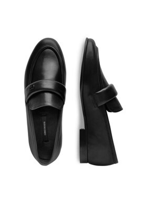 Gino Rossi Lordsy 24SS400 Czarny. Kolor: czarny. Materiał: skóra