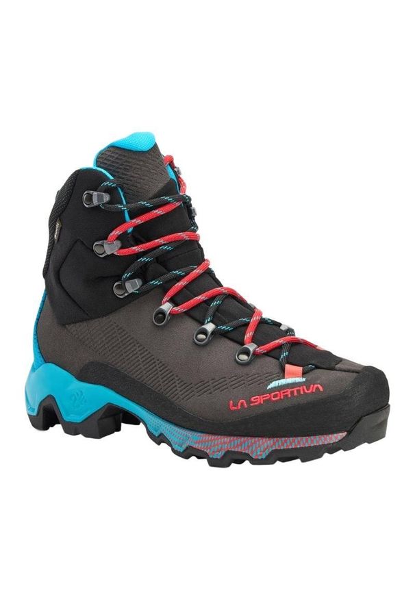 LA SPORTIVA - Buty wysokogórskie damskie La Sportiva Aequilibrium Trek GTX. Kolor: czarny, niebieski, wielokolorowy. Styl: sportowy