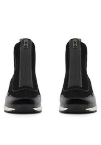Remonte Botki D1G70-03 Czarny. Kolor: czarny. Materiał: materiał #2
