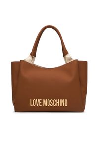 Love Moschino - LOVE MOSCHINO Torebka JC4107PP1OKD0200 Brązowy. Kolor: brązowy. Materiał: skórzane #1
